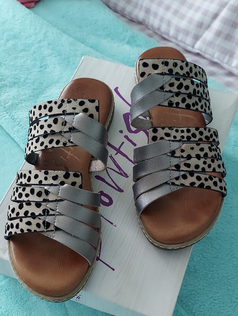 Blowfish Of Malibu Vegan Slide Sandals